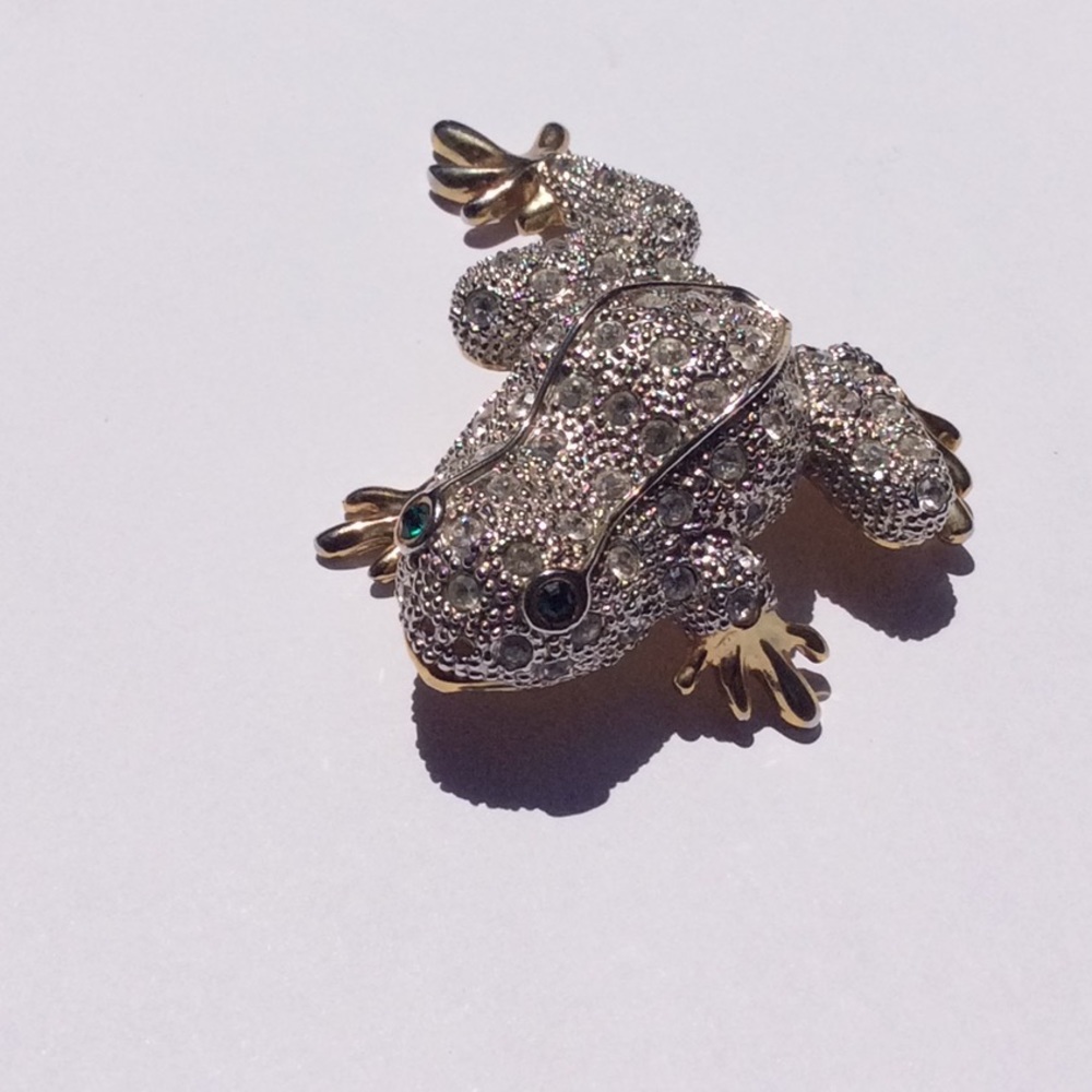 Fashion Jewelry | 3 1/2" XLarge Frog Pin